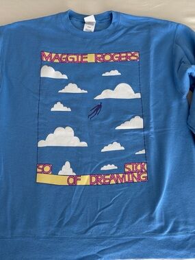 Maggie Rogers “The Don’t Forget Me Tour” merchandise crewneck sweatshirt